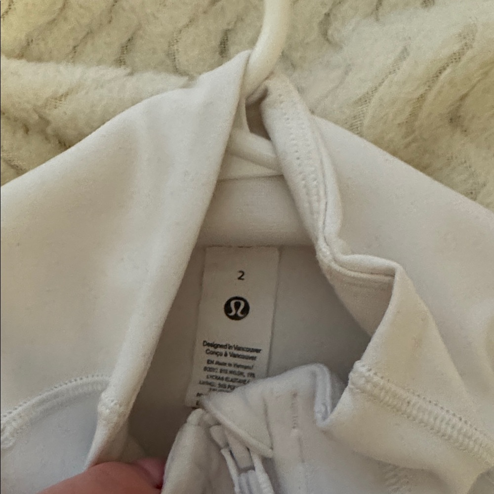 lululemon define jackets size 2 black and white - Picture 5 of 7
